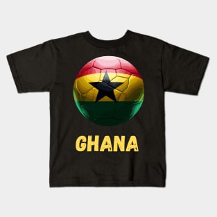 Ghana Flag Football Kids T-Shirt